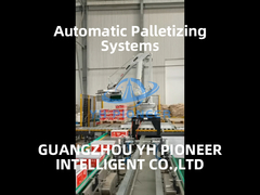 Автоматизированный пакетный паллетизатор с высокопрочной углеродной сталью для тяжелого грузового упаковки