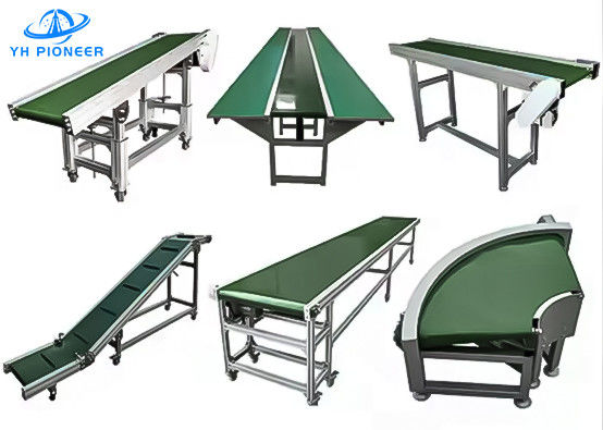 Хорошая цена Высокотемпературные конвейерные системы для мешков с регулируемой скоростью онлайн