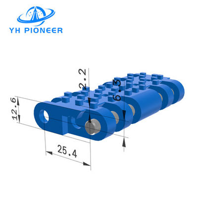 Хорошая цена Прочный перфорированный модульный ремень POM с трением для длительного и малообеспеченного обслуживания онлайн