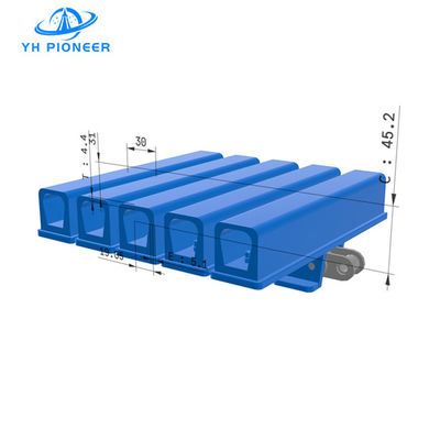 Хорошая цена Карбоновая стальная конвейерная цепь с зажимами EPDM для подъема бутылок и поворота онлайн