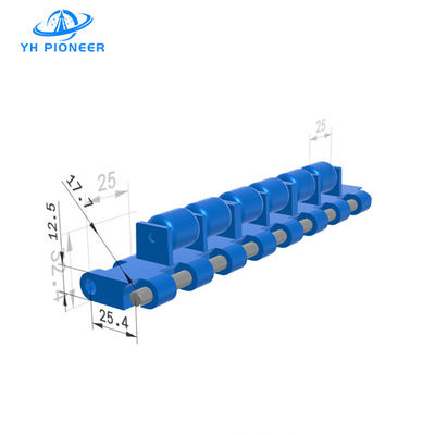 Хорошая цена Гибкий модульный ремень POM с роликом для плавного и надежного транспортировки материалов онлайн