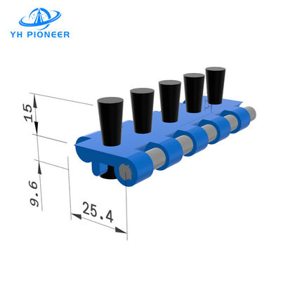 Хорошая цена 85 мм ширины конвейерный модульный ремень с щеткой для обработки и очистки материалов онлайн