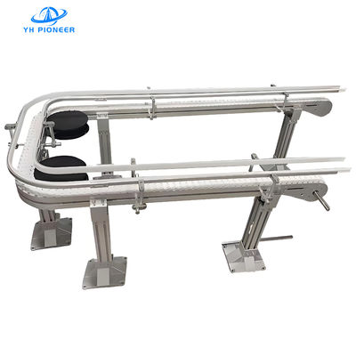 Хорошая цена Гигиеническая фармацевтическая бутылочная конвейерная машина с материалом POM для стабильного надежного бутылочного конвейера онлайн