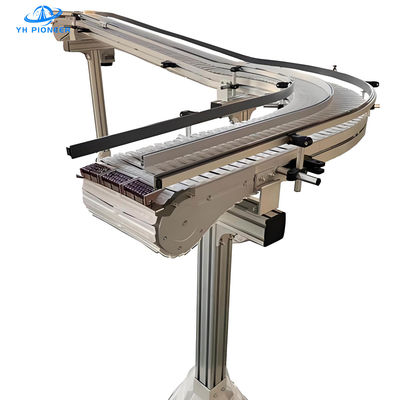 Настраиваемый конвейер для бутылочных цепей с материалами Q235 / SUS304 и различными вариантами напряжения