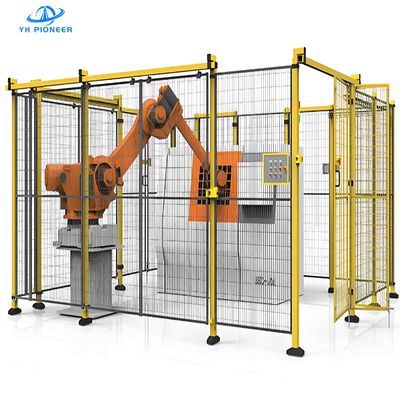 Гибкий забор для мастерской с настраиваемыми параметрами высоты и ширины для повышения безопасности и использования пространства